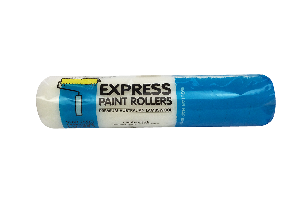Superior Lambswool Roller Covers - 18mm - Regular Nap